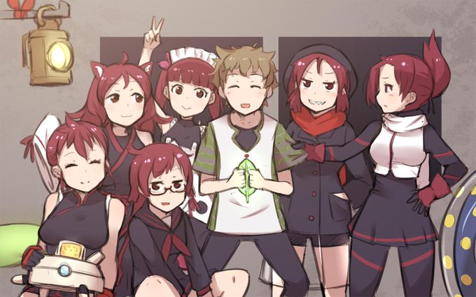 最終回頃に積んでた下描きをやっつけたのナ
…元画はニクンとブラザーだけどナ 