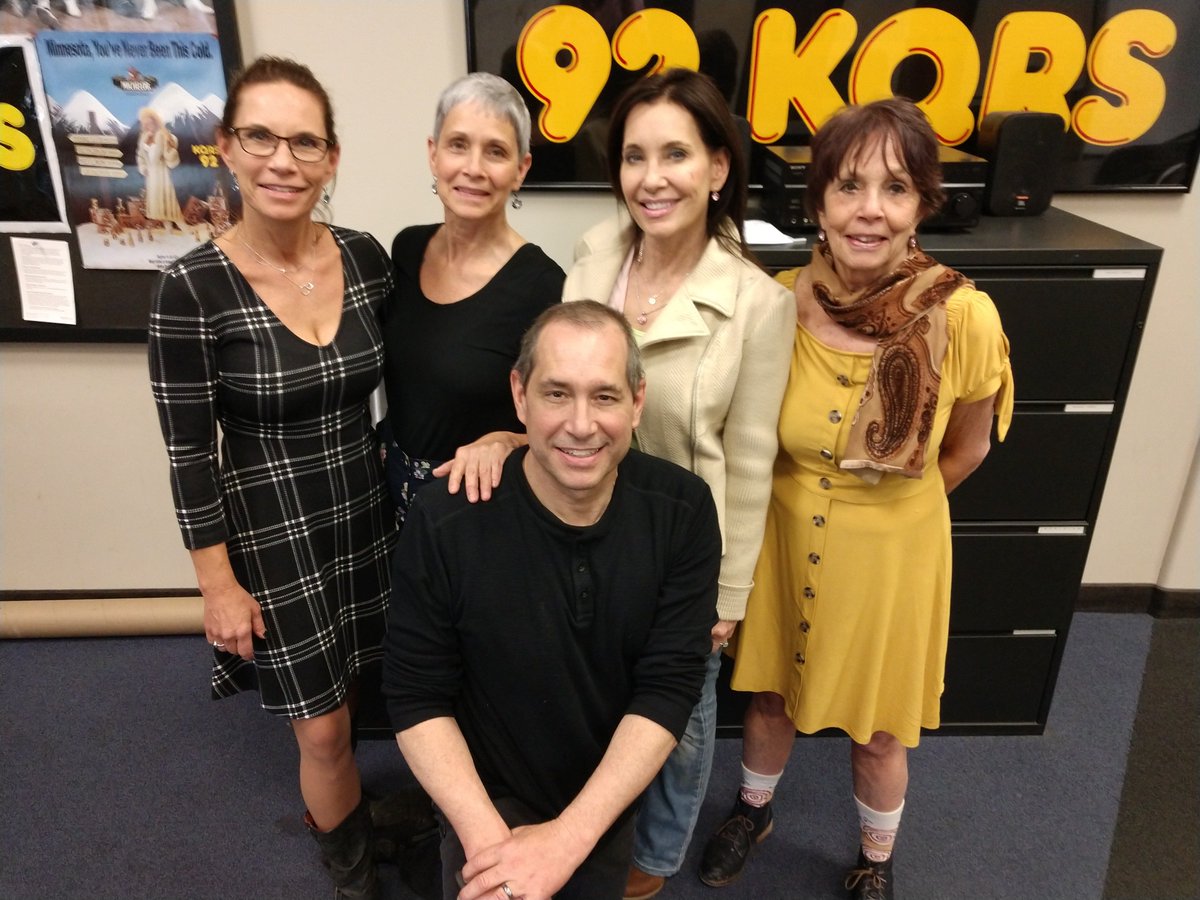 It's always a good day when the <a href="/KeysCafeMN/">Keys Cafe & Bakery</a> family stops in! Say hi to Celine, Carol, Jean, Barbara &amp; Roy!