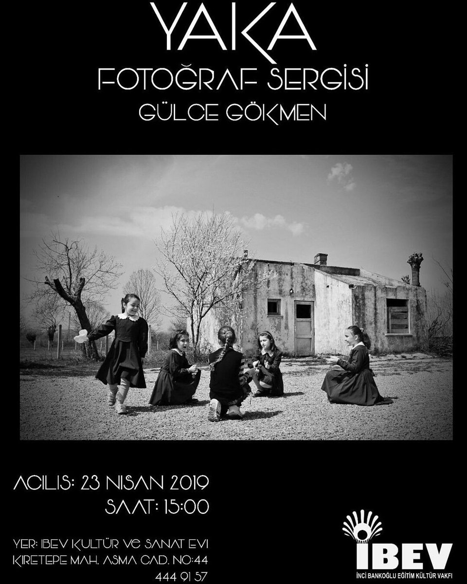 Ibevorgtr's tweet photo. İbev Kültür ve Sanat Evi YAKA Fotoğraf Sergisi 23.04.2019 Salı Günü Saat 15:00 da açılacaktır.
Detaylı Bilgi;
📞444 91 57
📩info@ibev.org.tr
#ibev #ibevkültürevi #bartın https://t.co/0zeHwOrEyi