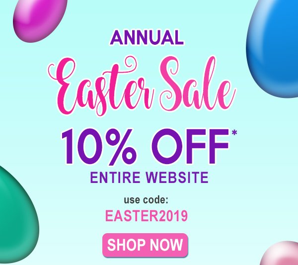 BulbAmerica's tweet photo. Easter Sale - 10% OFF Entire Website. use code: EASTER2019 - https://t.co/zt3pSJAC9v

*Coupon Codes: EASTER2019 expires 4/28/2019 at 11:59pm EST. https://t.co/RyaKbjGQHP