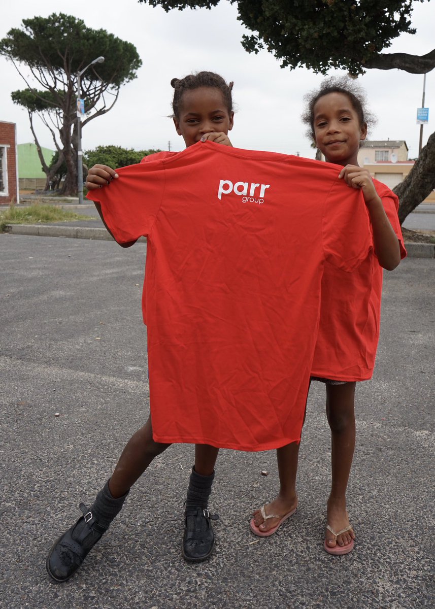 Rcitybelfast's tweet photo. @Parr_Group making a difference here in South Africa & in Belfast ππ» thx for the support #ParrGroup https://t.co/eRh8KFkRzV