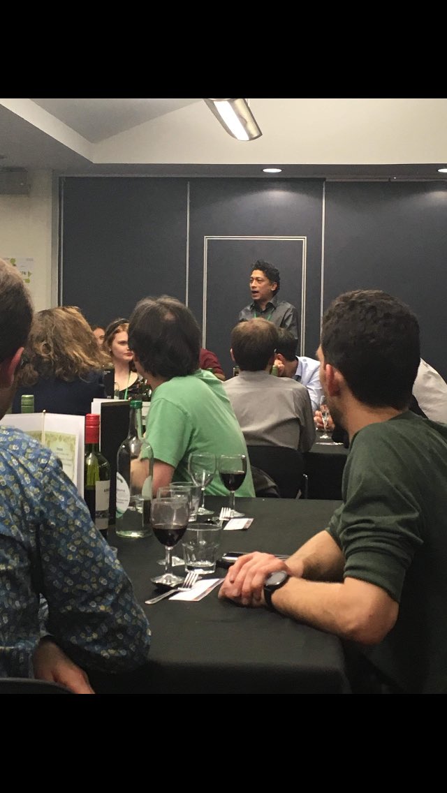 ukexom's tweet photo. Thanks to the SOC, LOC and Imperial College for a great conference (and dinner!) https://t.co/GGGaOXxiLd