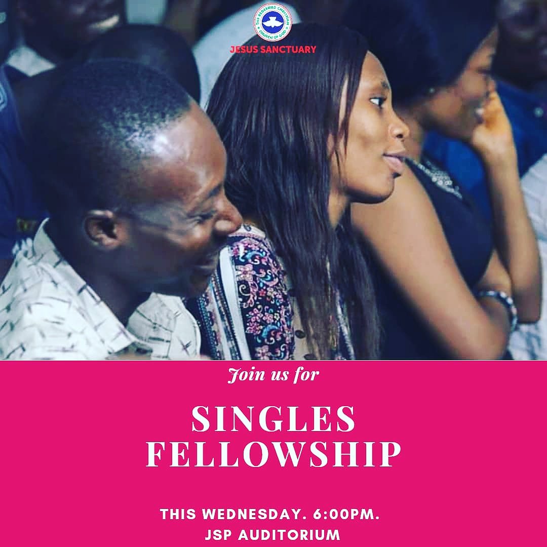 jsp_masha's tweet photo. This Wednesday @ Jesus Sanctuary!
Our Singles Fellowship holds on Wednesday, 17th of April by 6pm
Come and learn how to do single right!
Dont come alone, invite someone!
#singlesminstry #jspsingles #JSPMasha #networking #bonding #relationship #finances #career #talent #love https://t.co/ccsyHDWrSi