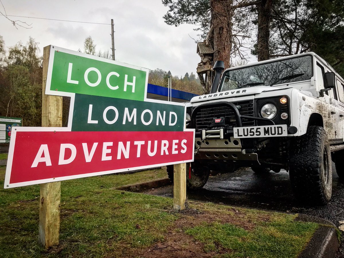 Scotland4x4's tweet photo. We’re delighted to be part of the #LochLomond Adventure Hub in Luss. They provide info on the various fantastic activities in the area which are ideal for the #EasterWeekend. Even if it’s ☔️ Check them out! https://t.co/uIvn2PCw7y