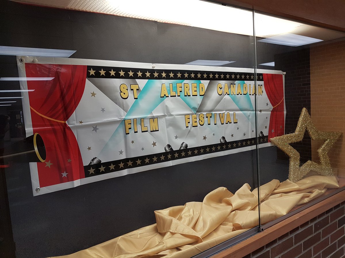 StAlfred_dpcdsb's tweet photo. One more sleep til our 3rd annual National Canadian Film Festival!! Don't forget to dress up as a fabulous Canadian star/director.  #CanFilmDay @canfilmday https://t.co/jkX9UVba7D