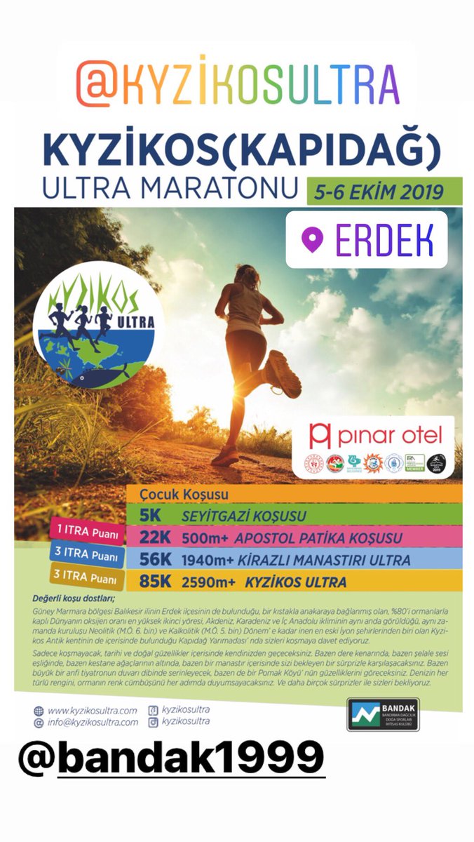 <a href="/Kyzikosultra/">KYZIKOS ULTRA</a> ekibi <a href="/iznikultra/">iznikultra</a> Fuar alanında koşucuları ile buluşuyor. Tüm koşuculara ve organizasyon ekibine başarılar dileriz.🙏 #kyzikosultra #kyzikosultramarathon #kapidag #kapidagultra #kirazlımanastırı #seyitgazi #apostol #bandak #bandak1999 #kyzikos #pınarotel #pinarotel