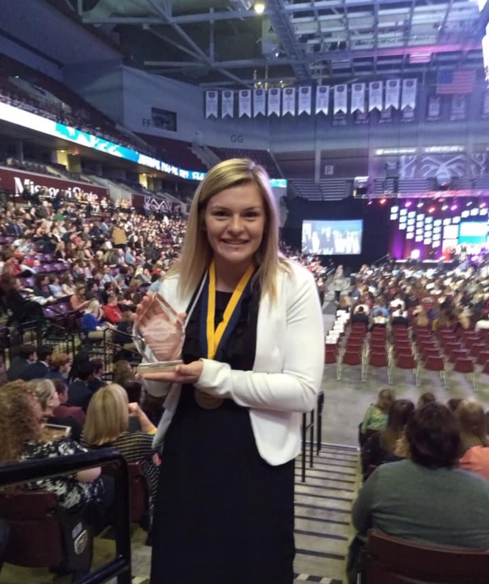 TRMayfield's tweet photo. Way to go ⁦@maycie2019⁩ for advancing to FBLA Nationals this summer...you continue to amaze me, proud of you kiddo! https://t.co/HI42vKyBZd