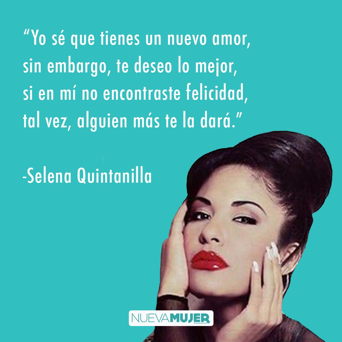 Nueva Mujer on X: Frases para entender el amor como #SelenaQuintanilla   / X