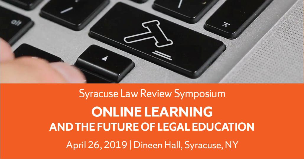 A timely and groundbreaking one-day symposium, “Online Learning and the Future of Legal Education” will bring together legal education experts from across the country to explore the challenges and ample opportunities presented by online learning.
facebook.com/events/1258872…