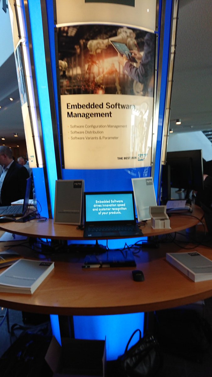 JSchirpenbach's tweet photo. P&amp;PM kicked off the Guided Tour at the SAP PLM Infodays in St. Leon-Rot. Enjoy the conference! https://t.co/2bVfvrg3wx