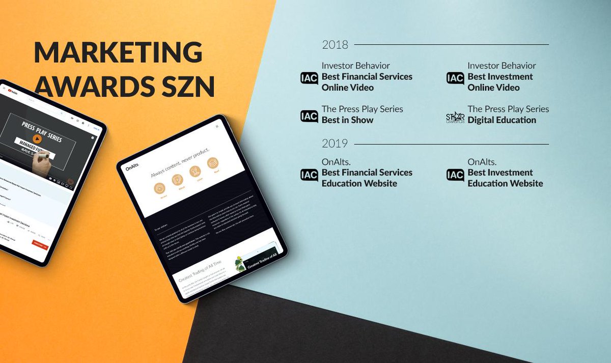 EquinoxFunds's tweet photo. Have you checked out 🔸OnAlts.🔸

https://t.co/jrPgCgZfjz #Marketing #valueadd #marketingawards https://t.co/0J87eL4ZFq
