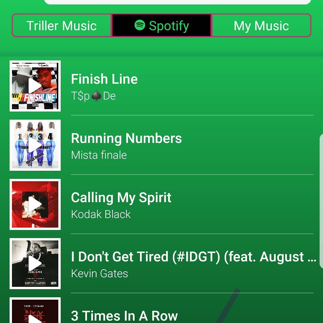 FinaleMista's tweet photo. I got two songs dat r most used on Triller spp...so if u don't have my songs on ur playlist..go add them #bigboimusic #bigcitient #bossofthemidwest #instagram #podcasts #nfl #nba https://t.co/y8b6bzHJnp