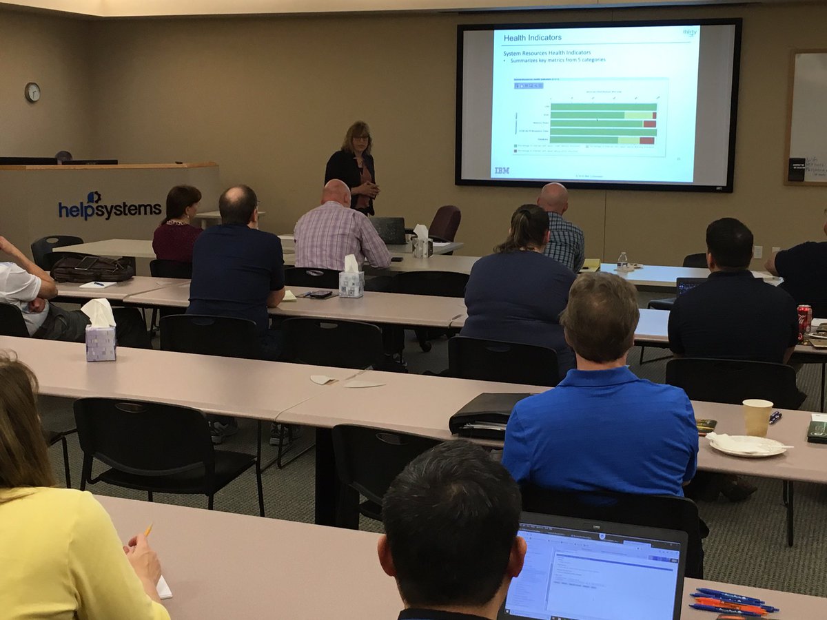 Happening now..Lora Powell from IBM presenting to QUSER about PDi in Minneapolis.