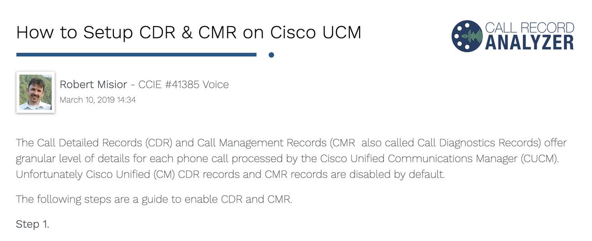 cranalyzer's tweet image. Are you sure you have Cisco CMR enabled on your Cisco UC Cluster?  #cisco #ciscoUC #cmr #cdr #cloudautomation callrecordanalyzer.com/how-to-setup-c…