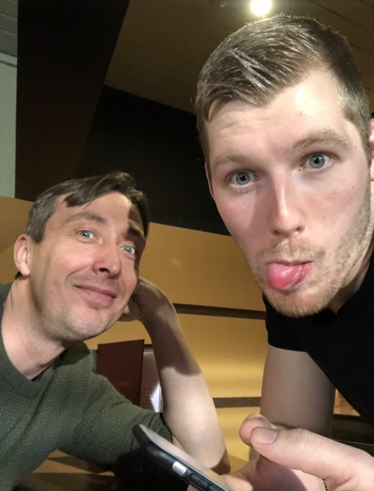 richard_price2's tweet photo. Service was top notch, in the #iconbar in today’s episode of @BBCDoctors some very happy punters we will be back won’t we @Hannah_Kimbz and @GregChipman, the new barman @lewisclift1 is a treat Tune in if you missed it! #doctors https://t.co/FdhcJx8Ll5