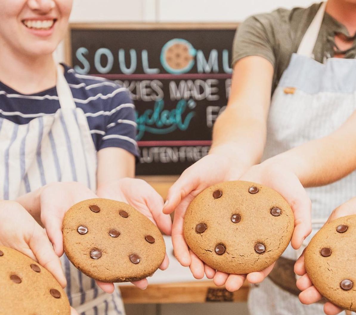 freshbrewedtech's tweet photo. The #AzTechs behind @SOULMUCHfoods are saving the world one cookie at a time. They've already saved over 7,000 pounds of food by creating delicious, nutritious cookies that are vegan and gluten-free, @SAthniel gives an inside look here: https://t.co/7giwzm59my @FreshBrewedTech https://t.co/J1zMaVj5Sz