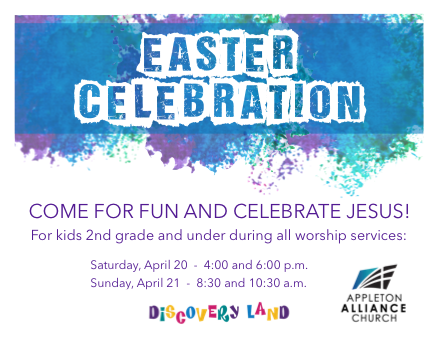 aacdl's tweet photo. Easter is almost here! Don't forget, DL is only open this Saturday and Sunday for 2nd grade children and under. The Easter service times are Saturday, April 20th at 4:00 p.m. and 6:00 p.m. and Easter Sunday, April 21st at 8:30 a.m. and 10:30 a.m. #AACDiscoveryLand #EasterWeekend https://t.co/gkD0dYZS1L