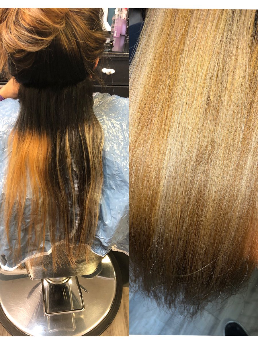 MBSalonAz's tweet photo. Color correction for the win! Always see a professional! #colorcorrection #kenra #MBS #michellesbeautique #igora https://t.co/qX4QbOJrXs