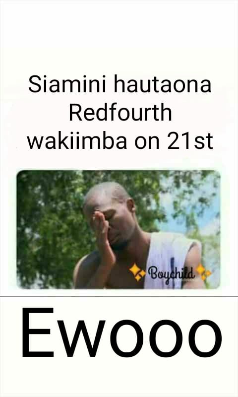 KahamaMalcom01's tweet photo. #RedfourthEasterConcert 
@RedfourthUnited 
Kosa uchekwe https://t.co/L8tm3nQHVS