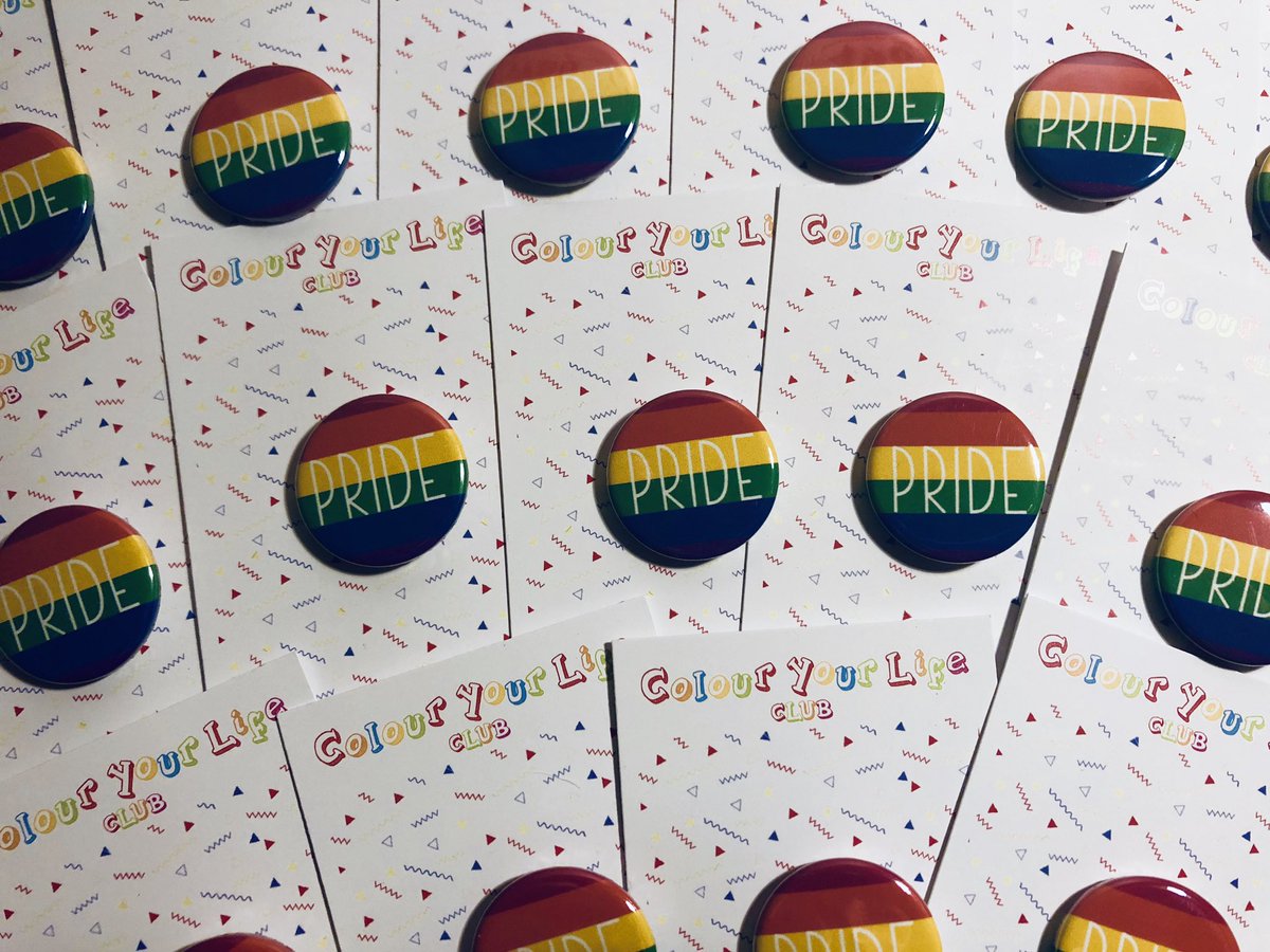 LGBTedWM's tweet photo. Loving our next set of Pride badges for LGBT+ students, staff and allies at school!

We will be awash with rainbows by the end of the year! https://t.co/Z1dscsH4hG