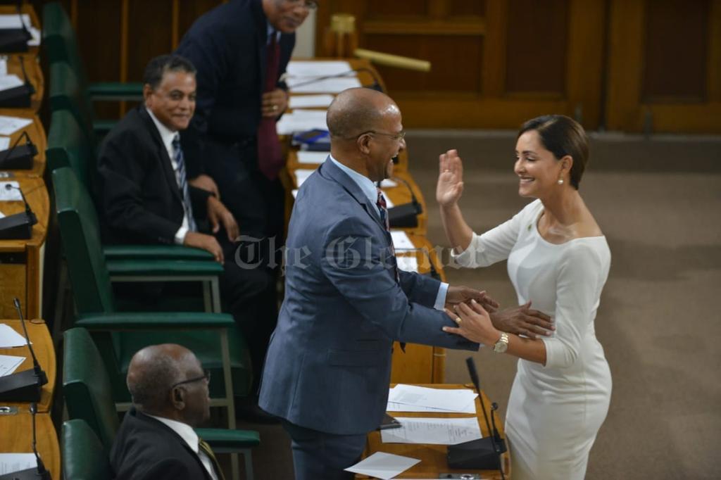 Welcome to Parliament Ann-Marie. @annmarievazja @JamaicaGleaner #ActionAnn