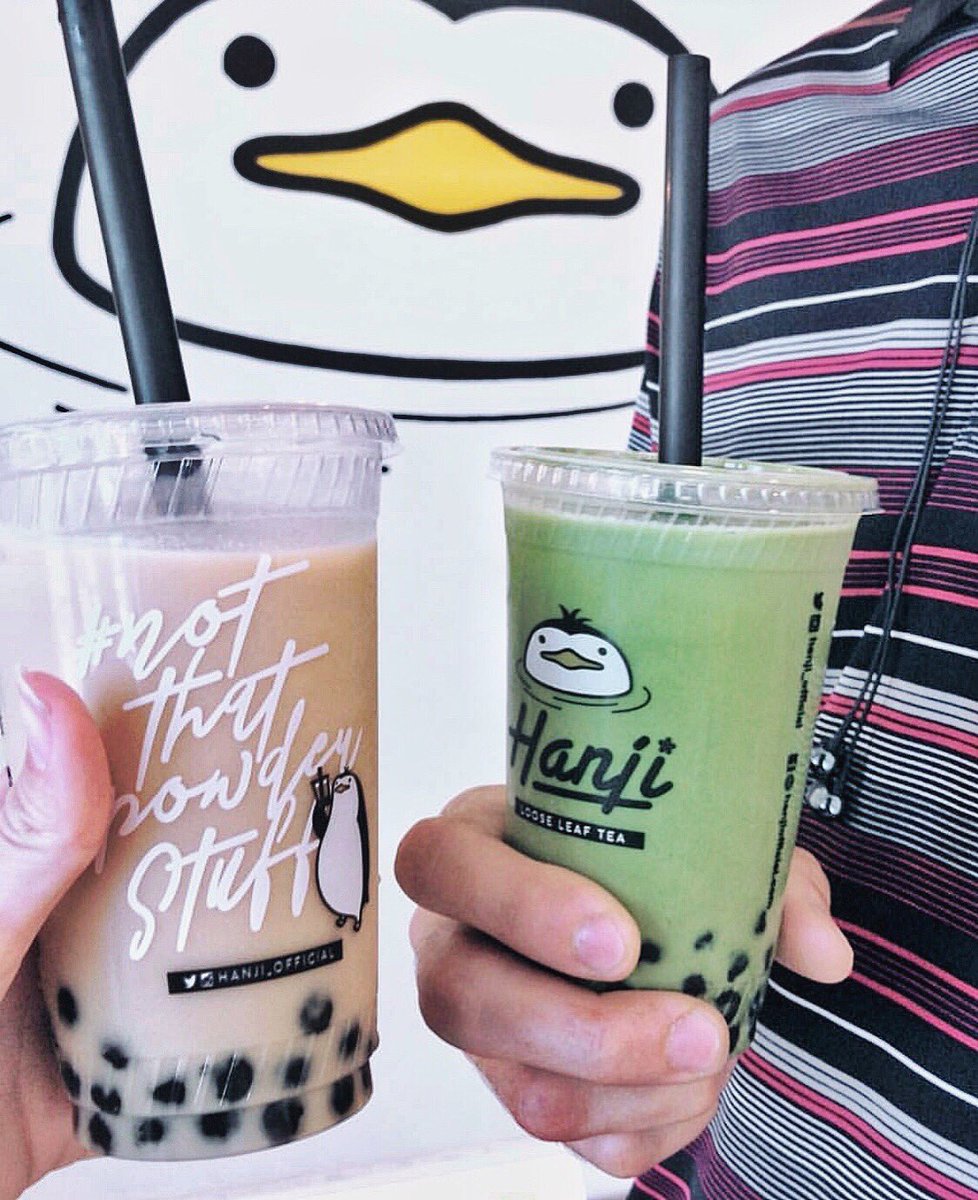 hanji_official's tweet image. #WorkDate made better with #Boba #Tea in your hands 🙌🏼🙆🏻‍♀️
-
Pictured: #Lavender #MilkTea and #Matcha #Latte 🍵
📸: @mermaid_jules
