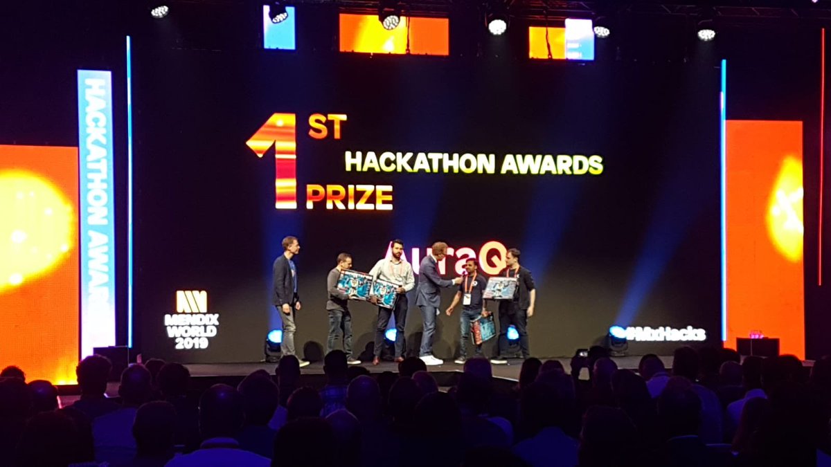 ma_siddiqui786's tweet image. Proud to be @Mendix hackathon winner. Well done team @AuraQUK #MxHacks