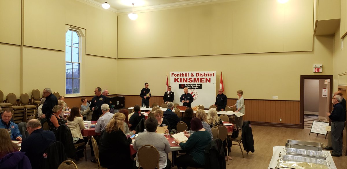 Happy to be here tonight with the Fonthill Kinsmen celebrating an amazing friend and fellow Kin, Len Doyle, on his Life Membership night.
