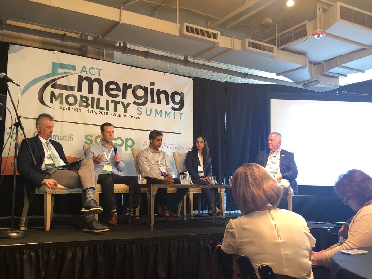 scoopforwork's tweet photo. Scoop's CEO, @rsadow, shared tips at @ACTNationalβs #EmergingMobilitySummit on how to translate a successful pilot into a sustained program π https://t.co/7qeRaljdKF