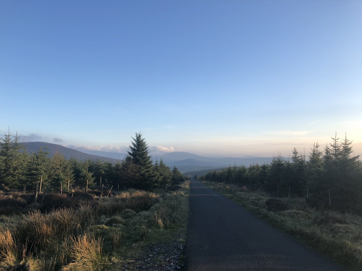 Views for miles in Dublin Mountsins after the fog. Another training ride for <a href="/sagefoundation/">Sage Foundation</a> #sagelifecycle done on the road to #LondonToParis2019 
strava.app.link/gFYByj9wWV