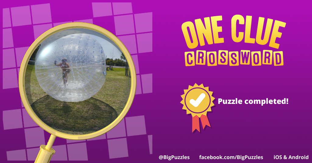 hellens39's tweet image. I completed a puzzle in One Clue Crossword. Play now for free!
onecluecrossword.com #OneClueCrossword