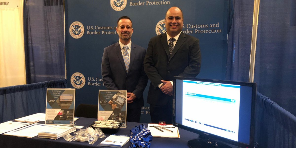 CBPTradeGov's tweet photo. Find the ACE Portal challenging? Talk to @CBP Portal experts at an #ACE Portal training session at the #NCBFAA19 Conference on April 16 & 17 from 1:30-5:15pm. Sessions are first-come, first-served & only open to registered attendees. We’ll see you there! #CBPTrade #singlewindow https://t.co/SyYrgc5tpK
