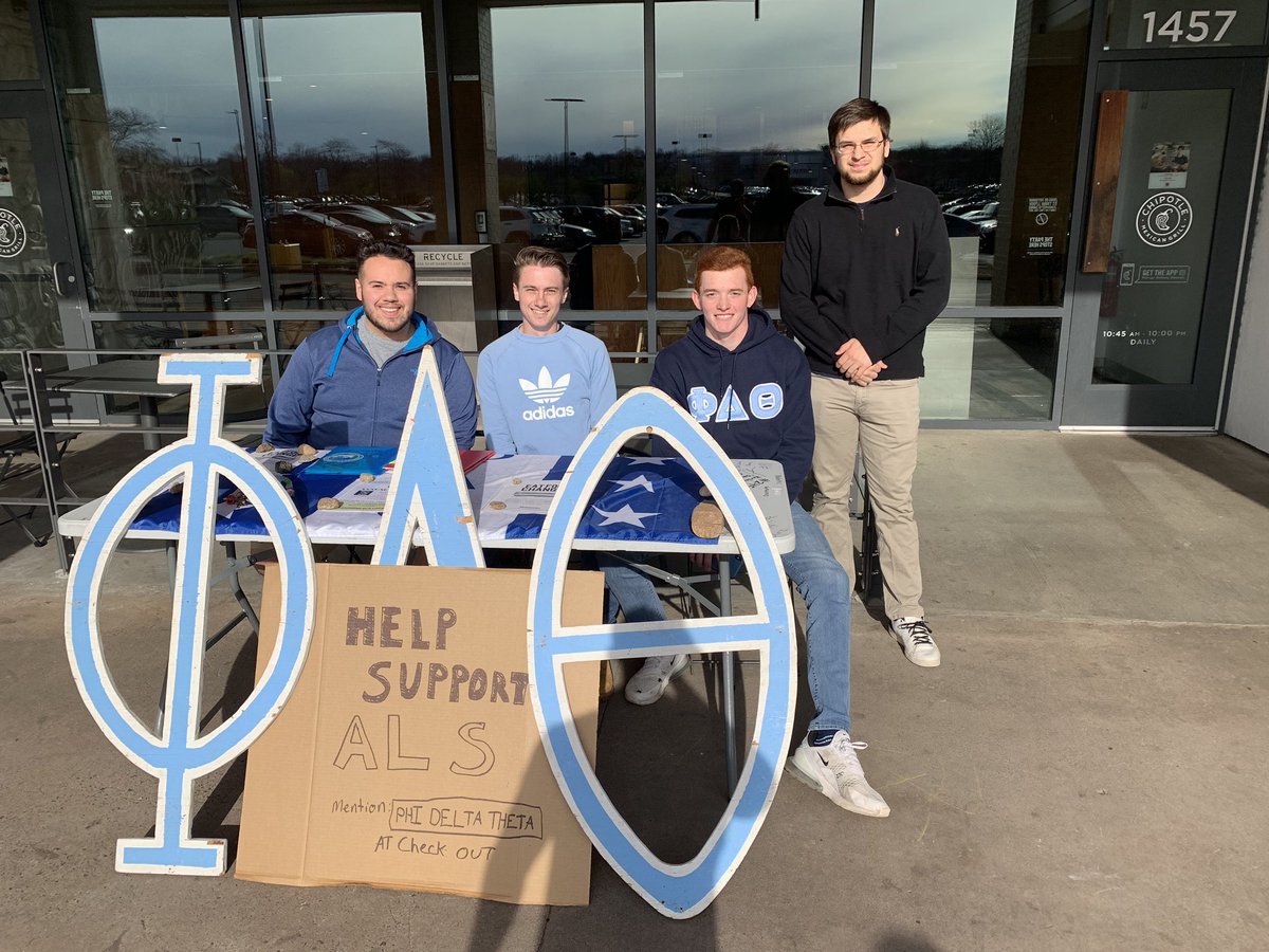 Just say Phi Delta Theta at checkout and a portion of the proceeds go to AL...
