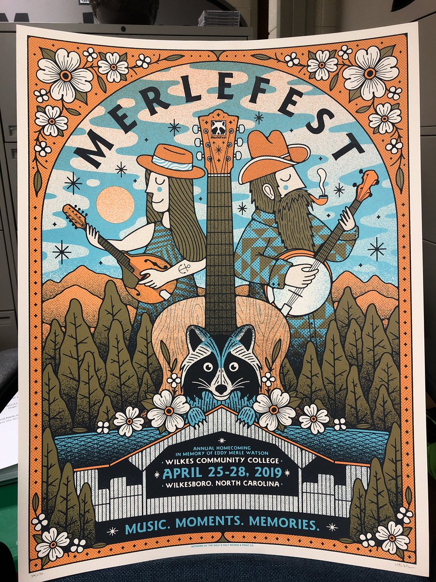 We are beyond thrilled with our new 2019 Posters! Thanks to @thehalfandhalf for the amazing design and print job. These will be on sale in the gift shop starting festival Thursday. Limited…