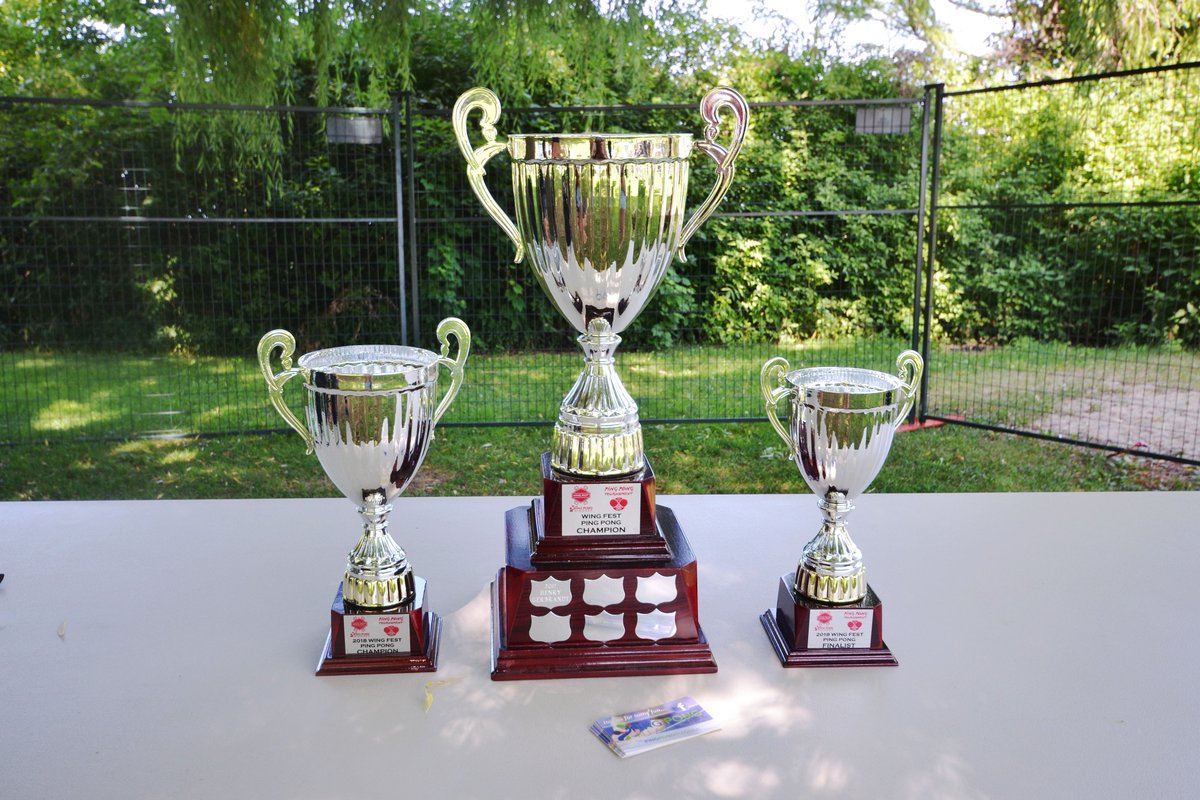 wingfestniagara's tweet photo. Back at Wing Fest this year @PingPongNiagara July 27 to 28th Open tables Saturday and a very spicy tournament Sunday https://t.co/GiVlc2bAKp #PingPong #Niagara #NiagaraWingFest #WingFest2019 https://t.co/NRBC06DU2b