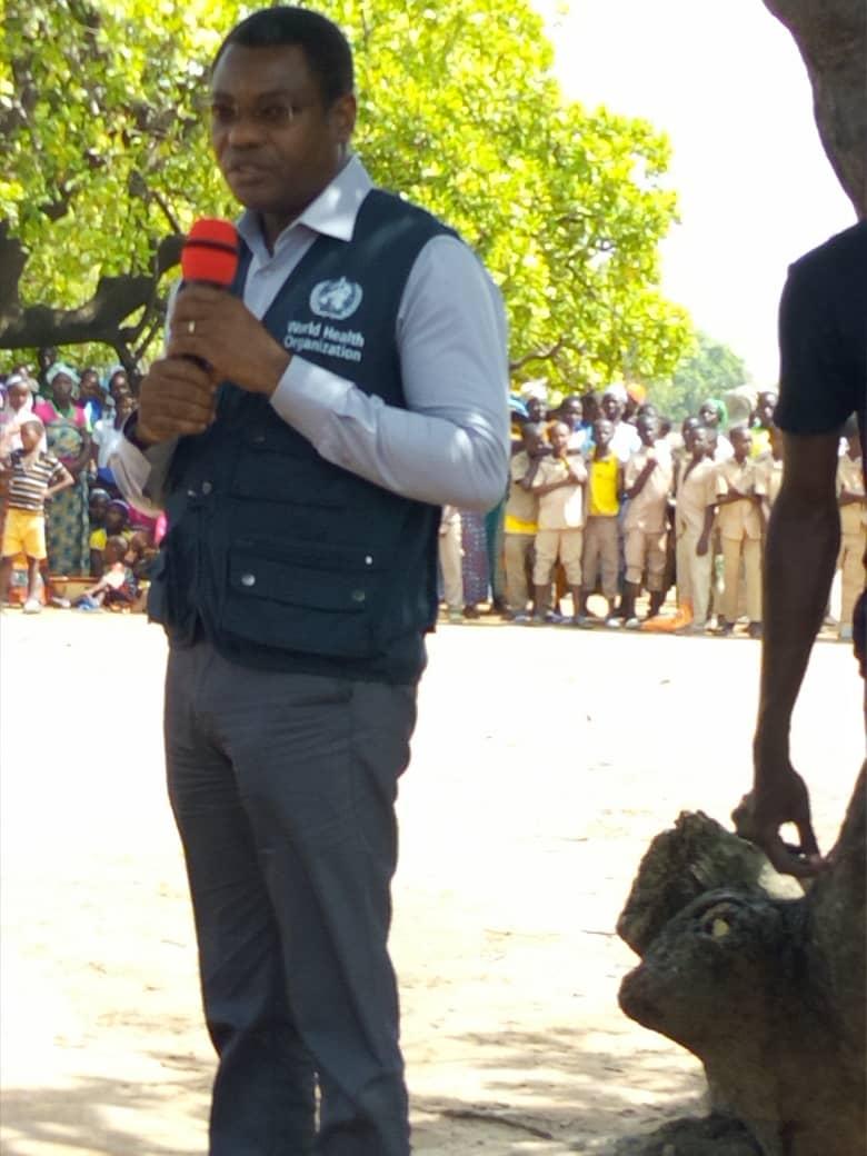 OMSTogo's tweet photo. Campagne de vaccination de riposte contre l'épidémie de méningite à Tambonga dans le district de Kpendjal ouest,  11- 16/04/19, par le Ministère de la Santé et de l'Hygiène Publique, et @TogoWho 
#HealthForAll
#Couverture_Sante_Universelle https://t.co/fQcT3ExMZ7