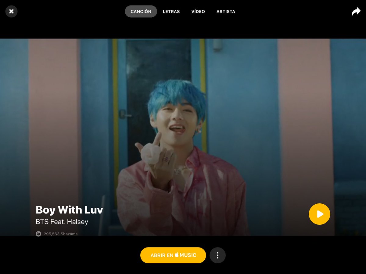 steloonarmy's tweet photo. @KimBella713 @lulusgar1 @my_charny @GoldenMaknaeGCF @cooky97bts @piecesofjhs @Jk_____93 @kim_damy_army @9AgustD @rooangtan @ironyoongi_ @yoongis__tear @jin_pouty @NamMyUniverse @MOONCHIILDD_ @mincsstar @Matt_WolfT @BTS_twt @patyJMBTS @beyonteesen @9484ain3k @BTSARMY_0121 @18yoonminc @Jiminhaaa @Hobi_Jelly @Rociotorres00 @KimJinbtslove @supremekook97 @Fanni443 @Freh_Chan @ArmychileBts @proudofubts @crazyarmyforBTS @Alisa23_G @map_bosteritas @JungkookMyLovek @MyluzkaYCZ @BtsCefr @Suzukieloso @PickupRush @FranciiaRyss @Eva17062778 @Seokrebs18_28 @Army_cometa DINÁMICA
Comparten sus capturas de stream #BoyWithLuv !
#SpotifyWithLuv
#ShazamBoyWithLuv
@BTS_twt
Nomino a:
@cocox4d
@Gaia75174474
@TheAssOfBts
@NahomyMuoz8
@1801Agustina
Gracias ♡ https://t.co/5BftyzvPgZ