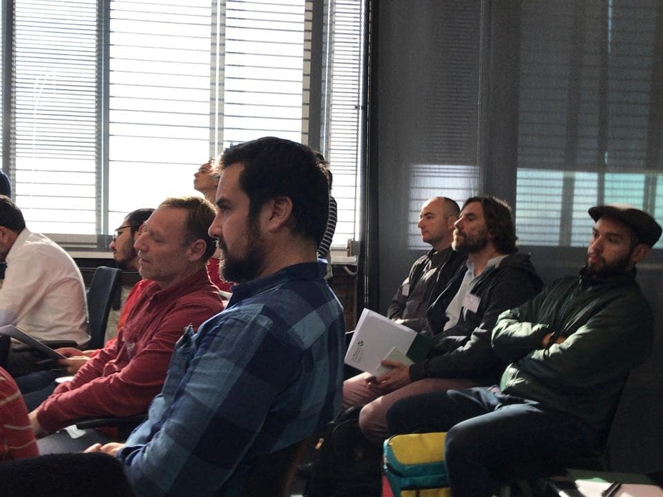 BITECMA's tweet photo. Termina hoy el Taller organizado por @TNCLatinAmerica e @ifop_periodista, orientado al uso de la herramienta "FishPath" para la pesquería de la Vieja Negra (Graus nigra) en #Chile.
.
#BITECMA: Armando, Juan Carlos @Dbravogomez y Gastón.
.
#Research #Fisheries https://t.co/Frgxu8y2mp