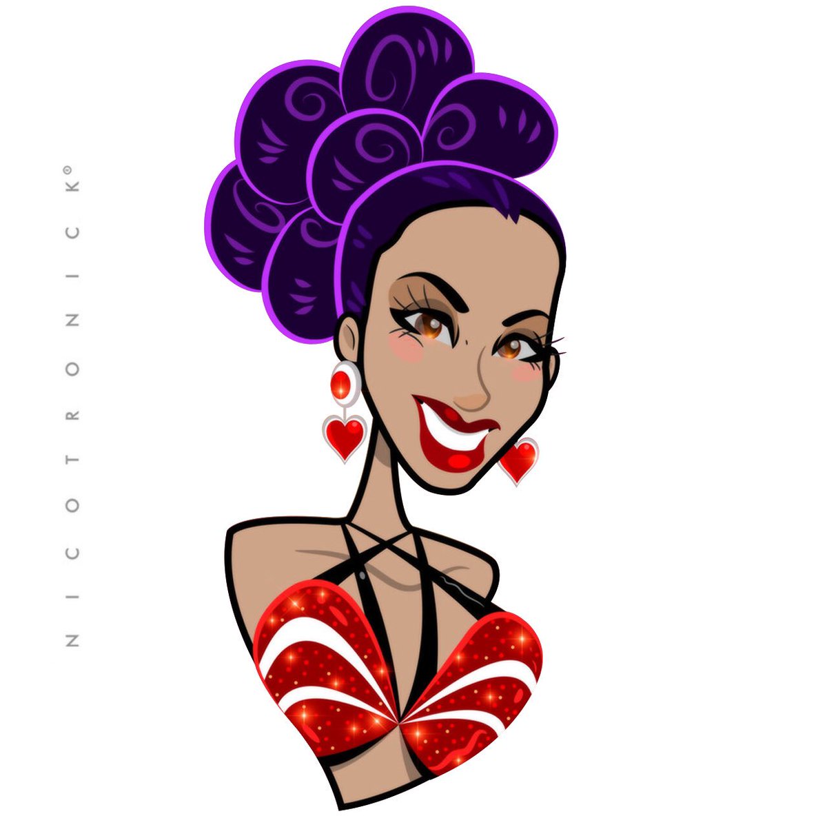 nicotronick's tweet photo. SELENA 
HAPPY BDAY 🌹
Nicotronick
https://t.co/Kwhk6r2tHr

#nicotornick #cartoon #ilustrador #color #caricatura #toon #selena #vector #characterdesign #design #ilustration_daily #digitaldrawing #artvsartist #comolaflor #selenaquintanilla #quintanilla #tronick #16abril #selena https://t.co/GfnC48r6fd