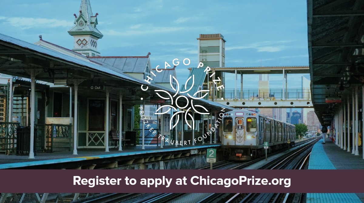 Chicago_Beyond's tweet photo. #PTFound will award $10 million to a community-led, investment-ready initiative that will create a better economic future for residents on Chicago’s South and/or West Side. Learn more at https://t.co/4yP0ElaFaS. #ChicagoPrize https://t.co/Mgr9fraYGy