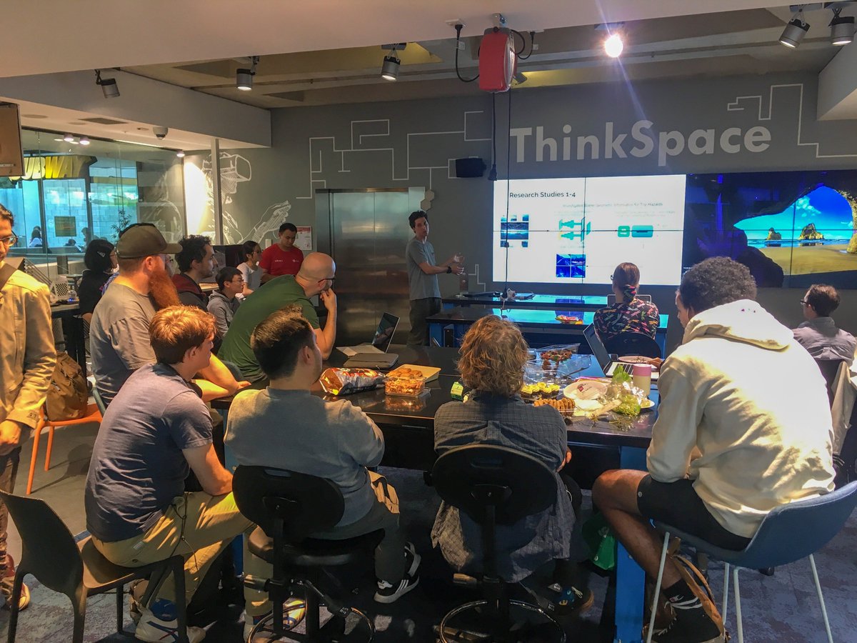 Sydney_CRF's tweet image. Last week #SydInformatics hosted a Hacky Hour at ThinkSpace - we parallelised some code, used deep learning to classify MRI images, plus other cool hacks! Sean McMahon from @RoboticVisionAU spoke about robot vision &amp;amp; painted a fascinating picture of the future of computer vision.