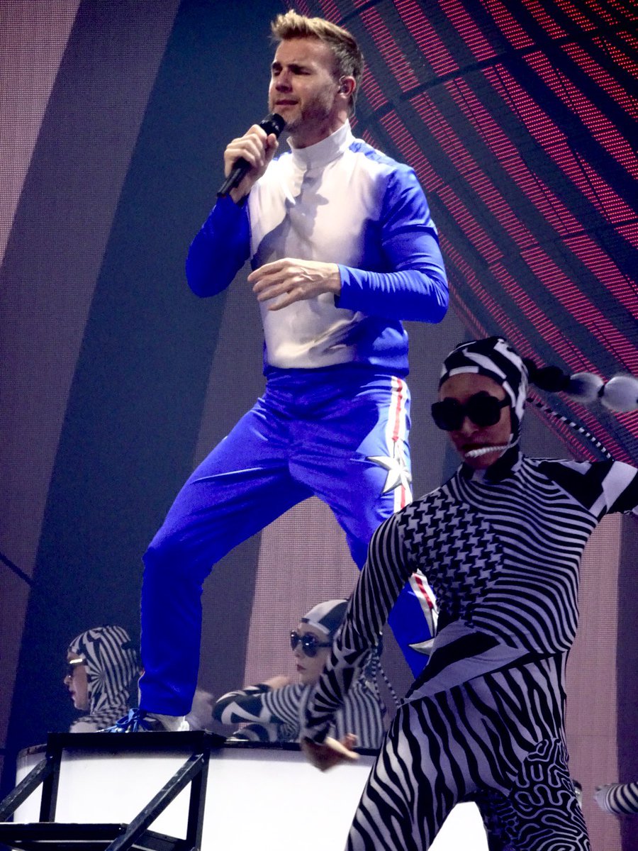 FerrieKate's tweet photo. Whoever said money can’t buy happiness clearly never bought TT tickets.... 🦋 🙈 #worthit @takethat @GaryBarlow @OfficialMarkO @HowardDonald https://t.co/17YnnDY2SU