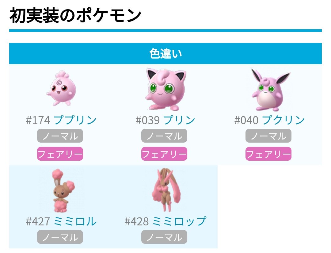 ポケモンgo攻略 みんポケ Twitterren イースターイベントでミミロルとププリンの色違いが実装されています イースターイベント19まとめ T Co Xzrtgxnlvv ポケモンgo