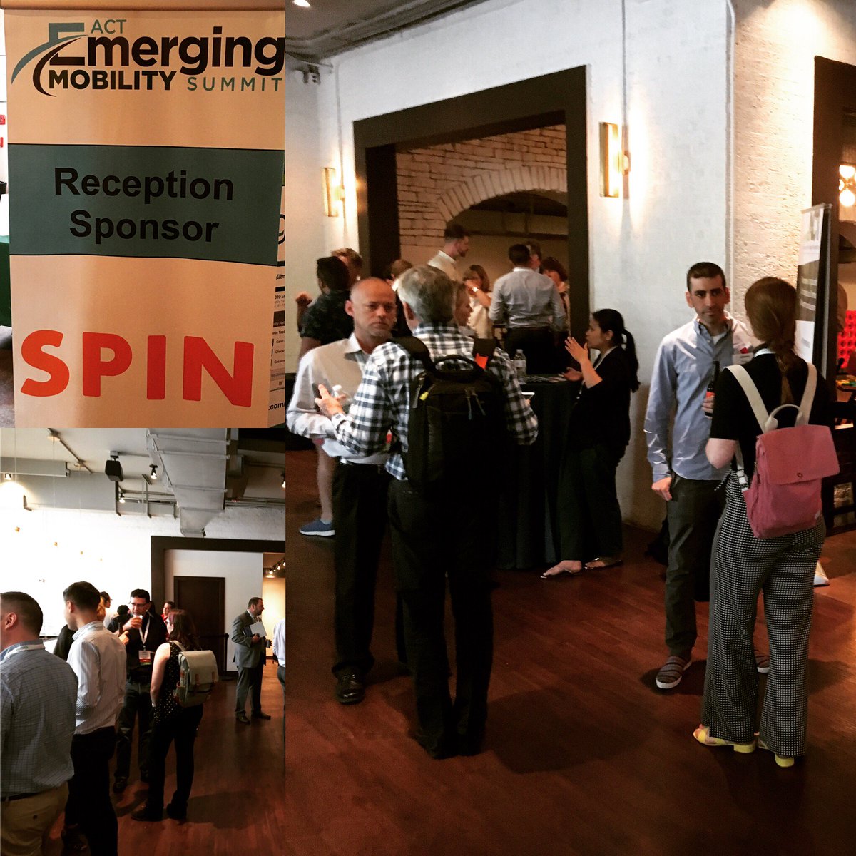 ACTNational's tweet photo. Thank you to @ridespin for sponsoring the #EmergingMobilitySummit reception! We appreciate the support! https://t.co/jVsarU2qP0