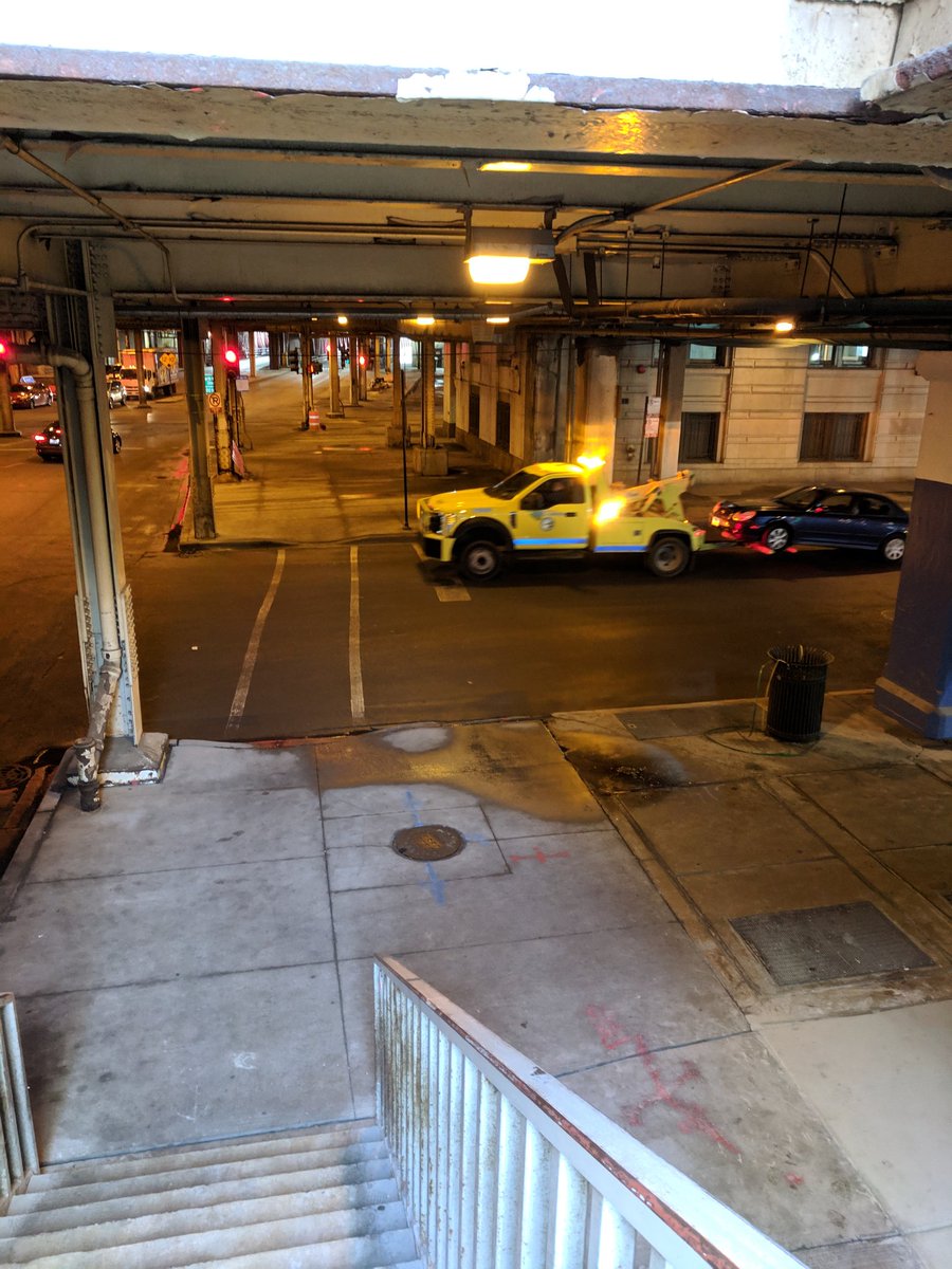 Walking in eternal twilight #chicagounderneath