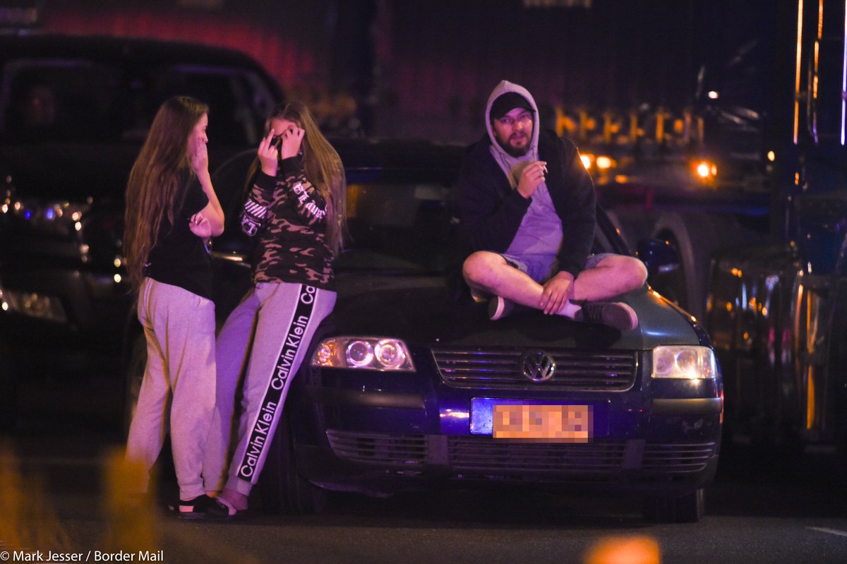 PHOTOS: Single vehicle crash blocks Hume Freeway last night at #Wodonga 📷 <a href="/bordermail/">bordermail</a>