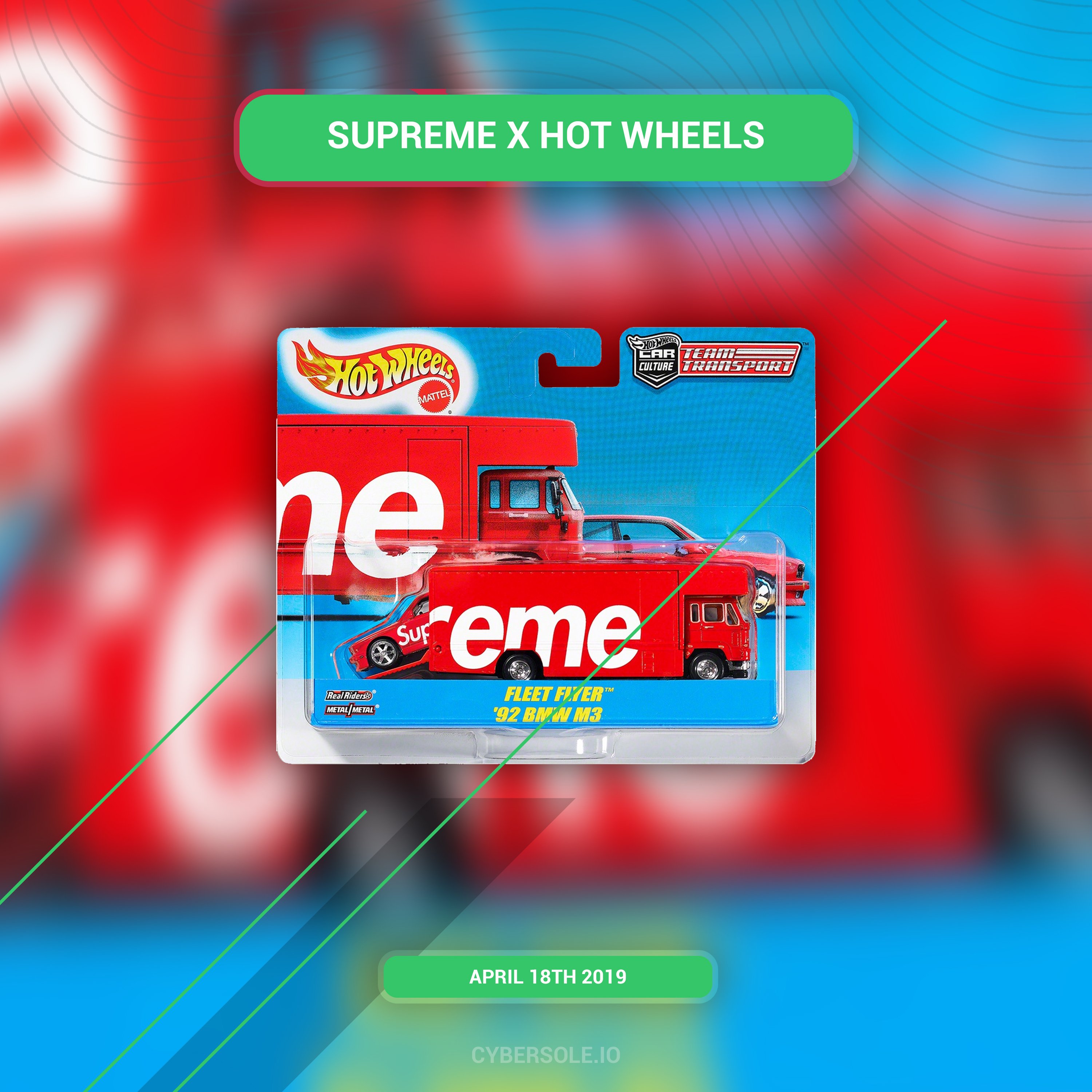 Supreme x 2024 hot wheels
