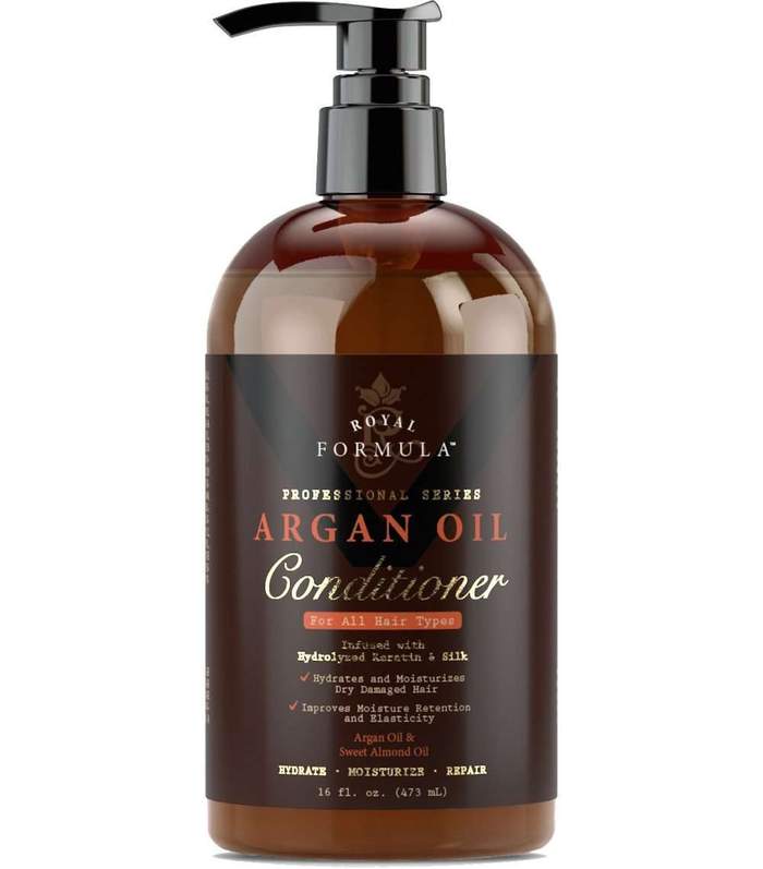 FormulaRoyal's tweet photo. Argan Oil Conditioner Infused with Hydrolyzed Keratin &amp; Silk. 👩‍🦰
This conditionar provides deep conditioning hair treatment therapy. 
Check it out 👉 https://t.co/SpTzzHKvYi https://t.co/edoVzi2nID