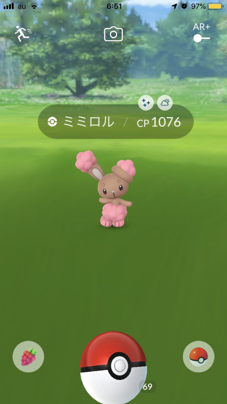 ぶっころりー ぼーっとしてたらミミロルの色違い出た やった ピンクかわいいですねぇ ポケモンgo ミミロル 色違い T Co Sxs4gvf8hx Twitter