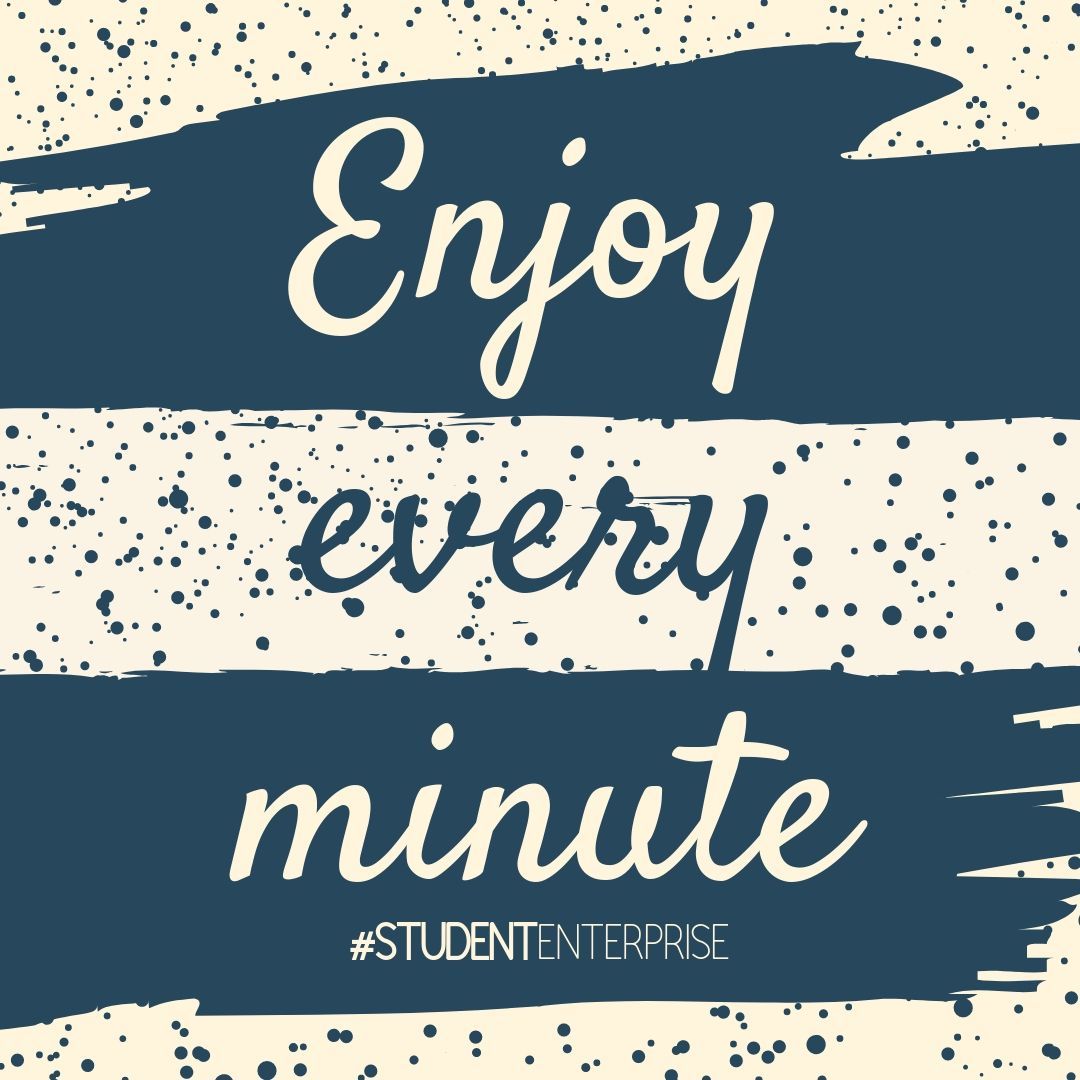 StudentEntProg's tweet image. Enjoy every minute of your #StudentEnterprise experience! 😄

studententerprise.ie
